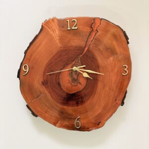 שעון אפוקסי - חום נחושת